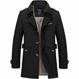Mens Classic Trench Coat Yellow Pandora